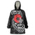 ANZAC Day Aotearoa Silver Fern Maori Personalised Wearable Blanket Hoodie