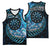 New Zealand Darts Personalised Basketball Jersey Aotearoa Silver Fern Blue Papua Shell Spirit - Polynesian Pride