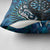 New Zealand Darts Personalised Pillow Cover Aotearoa Silver Fern Blue Papua Shell Spirit - Polynesian Pride