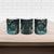 New Zealand Darts Personalised Ceramic Mug Aotearoa Silver Fern Green Papua Shell Spirit - Polynesian Pride