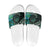 New Zealand Darts Personalised Slide Sandals Aotearoa Silver Fern Green Papua Shell Spirit - Polynesian Pride