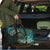 New Zealand Darts Personalised Travel Bag Aotearoa Silver Fern Green Papua Shell Spirit - Polynesian Pride