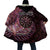 New Zealand Darts Personalised Cloak Aotearoa Silver Fern Pink Papua Shell Spirit - Polynesian Pride