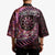 New Zealand Darts Personalised Kimono Aotearoa Silver Fern Pink Papua Shell Spirit - Polynesian Pride
