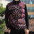 New Zealand Darts Personalised Sleeveless Puffer Jacket Aotearoa Silver Fern Pink Papua Shell Spirit - Polynesian Pride