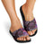 New Zealand Darts Personalised Slide Sandals Aotearoa Silver Fern Pink Papua Shell Spirit - Polynesian Pride