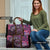 New Zealand Darts Personalised Travel Bag Aotearoa Silver Fern Pink Papua Shell Spirit - Polynesian Pride