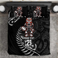 New Zealand Indigenous-Maori Rugby Custom Bedding Set