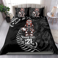 New Zealand Indigenous-Maori Rugby Custom Bedding Set
