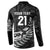New Zealand Indigenous-Maori Rugby Custom Button Sweatshirt