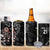 New Zealand Indigenous-Maori Rugby Custom 4 in 1 Can Cooler Tumbler