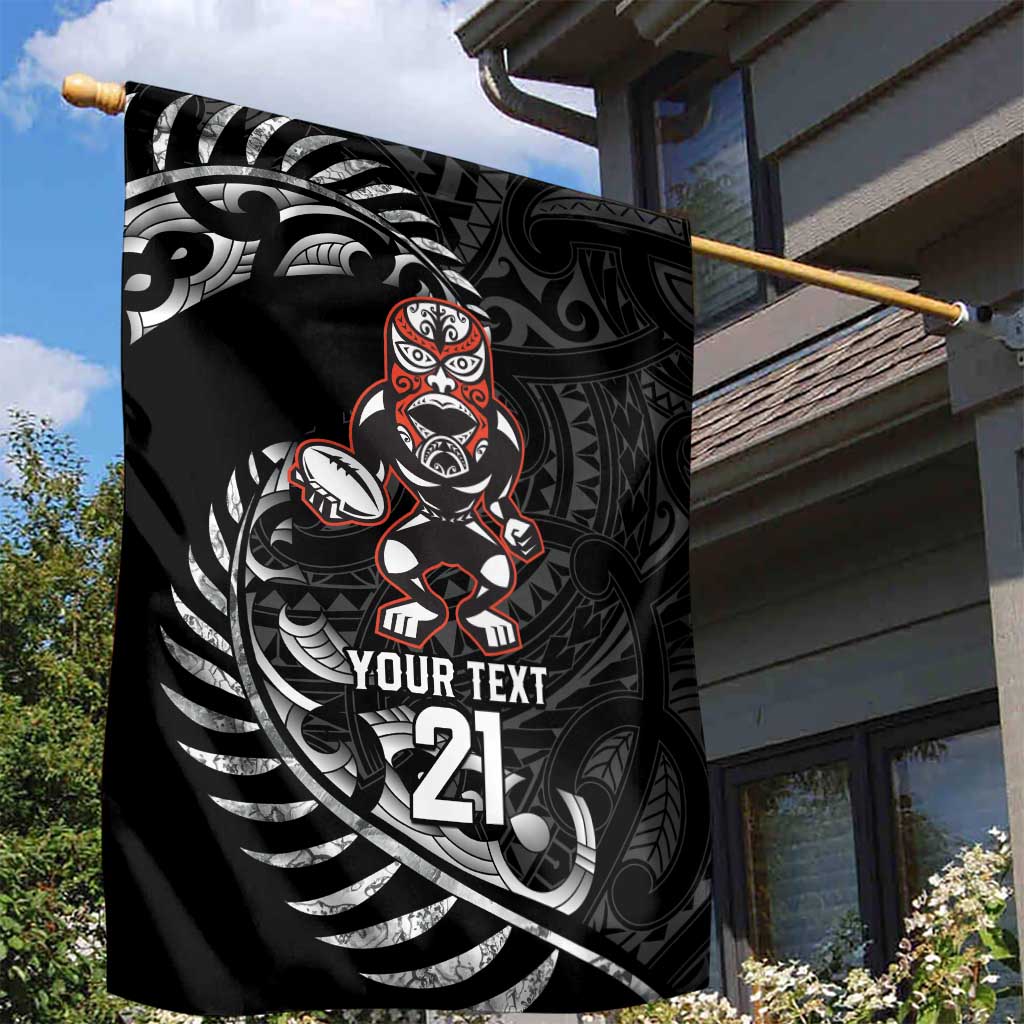 New Zealand Indigenous-Maori Rugby Custom Garden Flag