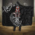 New Zealand Indigenous-Maori Rugby Custom Hooded Blanket