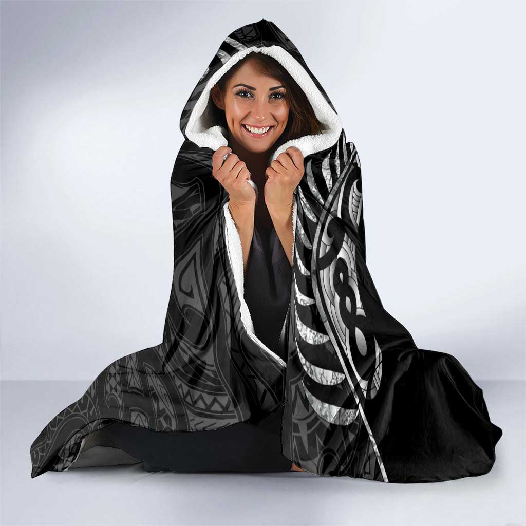 New Zealand Indigenous-Maori Rugby Custom Hooded Blanket