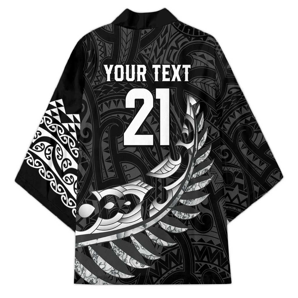 New Zealand Indigenous-Maori Rugby Custom Kimono - Polynesian Pride