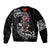 New Zealand Indigenous-Maori Rugby Custom Sleeve Zip Bomber Jacket