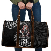 New Zealand Indigenous-Maori Rugby Custom Travel Bag - Polynesian Pride