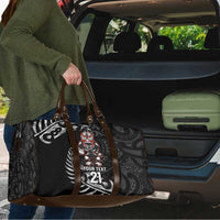 New Zealand Indigenous-Maori Rugby Custom Travel Bag - Polynesian Pride