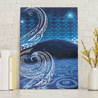 New Zealand Matariki Canvas Wall Art Taniko Aramoana With Koru Galaxy Sky Night LT9 Without Frame Galaxy - Polynesian Pride