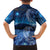 New Zealand Matariki Family Matching Long Sleeve Bodycon Dress and Hawaiian Shirt Taniko Aramoana With Koru Galaxy Sky Night