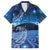 New Zealand Matariki Family Matching Long Sleeve Bodycon Dress and Hawaiian Shirt Taniko Aramoana With Koru Galaxy Sky Night