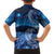 New Zealand Matariki Family Matching Short Sleeve Bodycon Dress and Hawaiian Shirt Taniko Aramoana With Koru Galaxy Sky Night