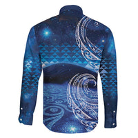 New Zealand Matariki Family Matching Short Sleeve Bodycon Dress and Hawaiian Shirt Taniko Aramoana With Koru Galaxy Sky Night