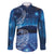 New Zealand Matariki Family Matching Tank Maxi Dress and Hawaiian Shirt Taniko Aramoana With Koru Galaxy Sky Night