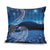 New Zealand Matariki Pillow Cover Taniko Aramoana With Koru Galaxy Sky Night - Polynesian Pride