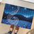 New Zealand Matariki Rubber Doormat Taniko Aramoana With Koru Galaxy Sky Night