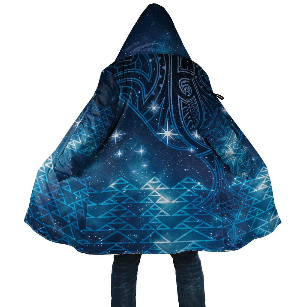 New Zealand Matariki Cloak Taniko Aramoana With Maori Galaxy Sky Night - Polynesian Pride