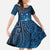 New Zealand Matariki Family Matching Summer Maxi Dress and Hawaiian Shirt Taniko Aramoana With Maori Galaxy Sky Night