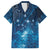 New Zealand Matariki Family Matching Summer Maxi Dress and Hawaiian Shirt Taniko Aramoana With Maori Galaxy Sky Night