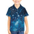New Zealand Matariki Family Matching Summer Maxi Dress and Hawaiian Shirt Taniko Aramoana With Maori Galaxy Sky Night