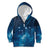 New Zealand Matariki Kid Hoodie Taniko Aramoana With Maori Galaxy Sky Night