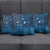 New Zealand Matariki Pillow Cover Taniko Aramoana With Maori Galaxy Sky Night - Polynesian Pride