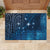 New Zealand Matariki Rubber Doormat Taniko Aramoana With Maori Galaxy Sky Night
