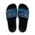 New Zealand Matariki Slide Sandals Taniko Aramoana With Maori Galaxy Sky Night - Polynesian Pride