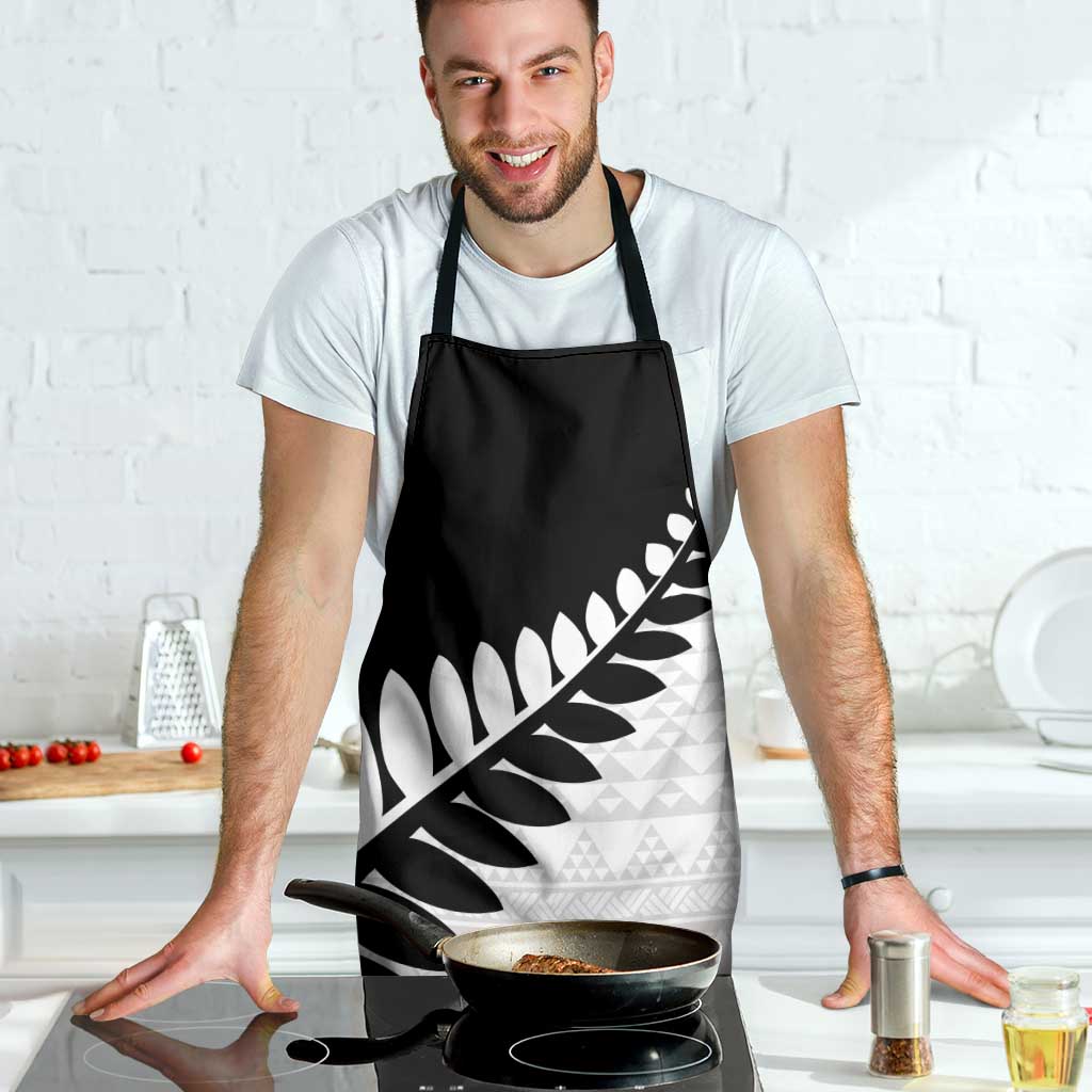 New Zealand Silver Fern Niho Taniwha Apron - Polynesian Pride