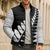 New Zealand Silver Fern Niho Taniwha Bomber Puffer Jacket - Polynesian Pride