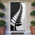 New Zealand Silver Fern Niho Taniwha Door Cover - Polynesian Pride