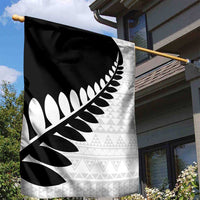 New Zealand Silver Fern Niho Taniwha Garden Flag