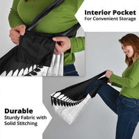 New Zealand Silver Fern Niho Taniwha Grocery Bag