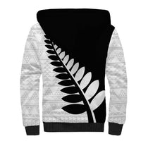 New Zealand Silver Fern Niho Taniwha Sherpa Hoodie