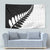 New Zealand Silver Fern Niho Taniwha Tapestry