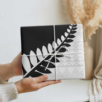 New Zealand Silver Fern Niho Taniwha Wrapping Paper - Polynesian Pride