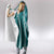 Teal Hibiscus Turle Hooded Blanket Hawaiian Style Tribal Tapa Pattern