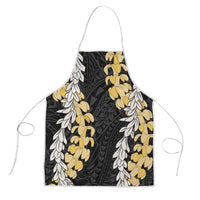 Puakenikeni and Maile Lei Apron Black Double Strand Lei - Polynesian Pride