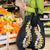 Puakenikeni and Maile Lei Grocery Bag Black Double Strand Lei