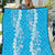 Puakenikeni and Maile Lei Quilt Blue Double Strand Lei